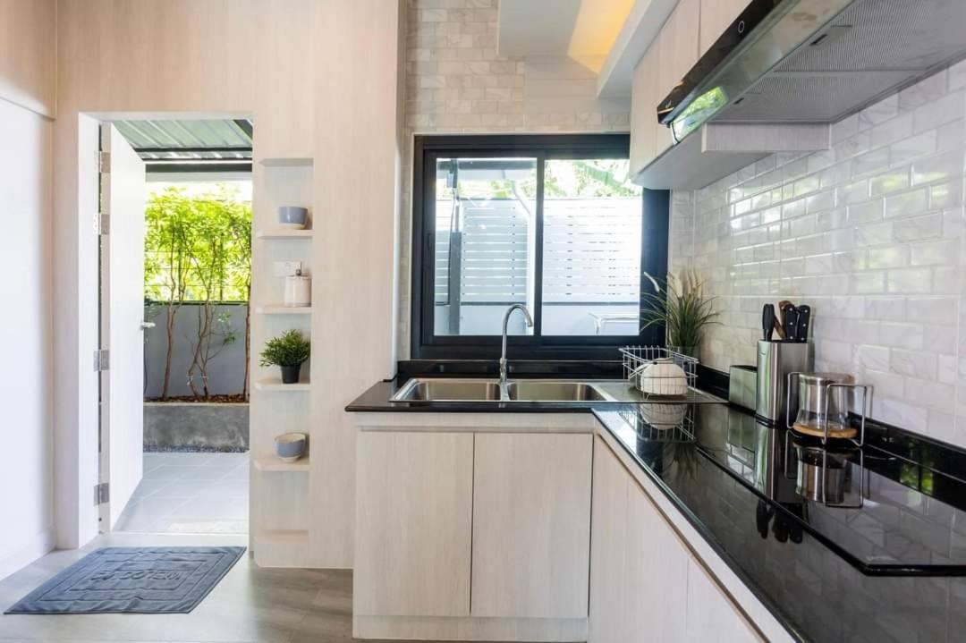 Nut & Non Pool Villa By Duangtham Ban Khlong Haeng Exterior foto