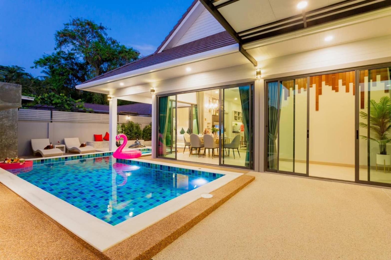Nut & Non Pool Villa By Duangtham Ban Khlong Haeng Exterior foto