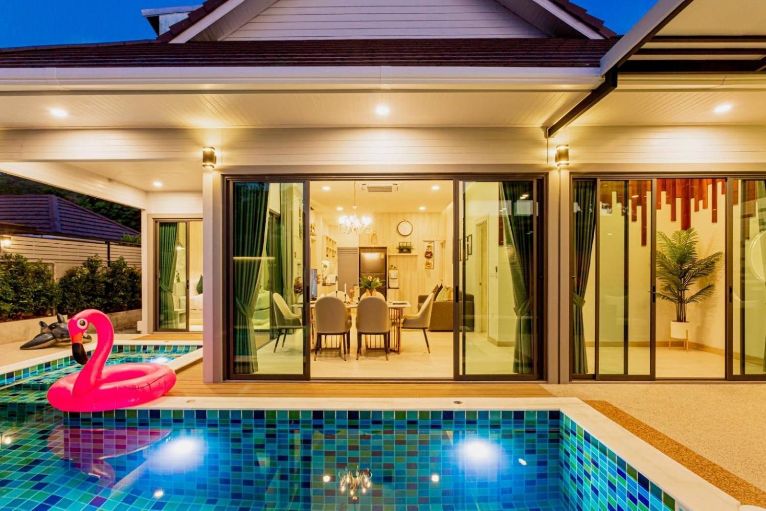 Nut & Non Pool Villa By Duangtham Ban Khlong Haeng Exterior foto